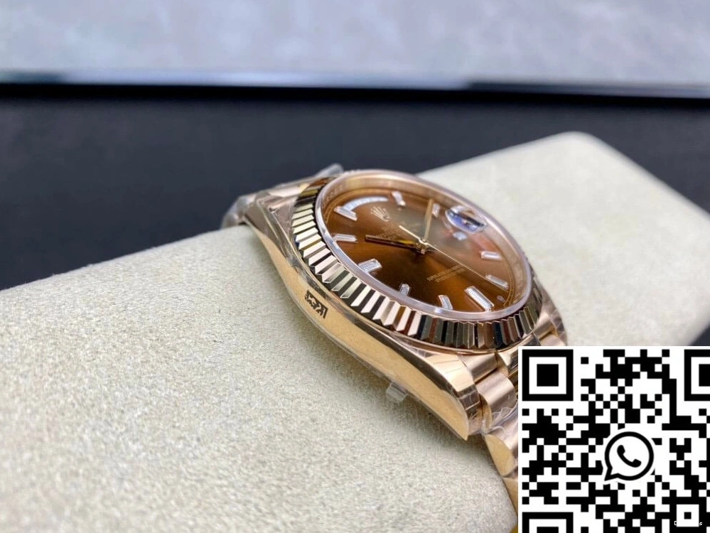 Rose Factory Date V2 Gold Rolex EW Day 228235 0326